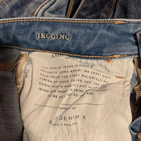 AEO Jegging super stretch x - women’s size 4 short - Picture 5 of 5